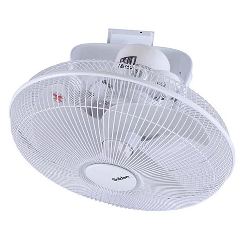 スイデン【Suiden】工場扇 天井取付型 VRシリーズ 扇風機 ロータリータイプ ハネ径35cm SF-35VR-1VP【首振り360度旋回】