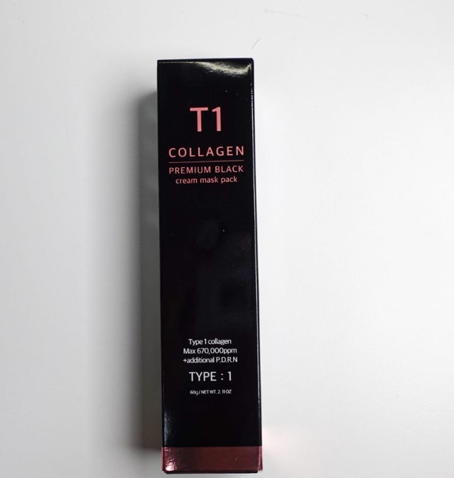 T1コラーゲンパック プレミアムブラック60g