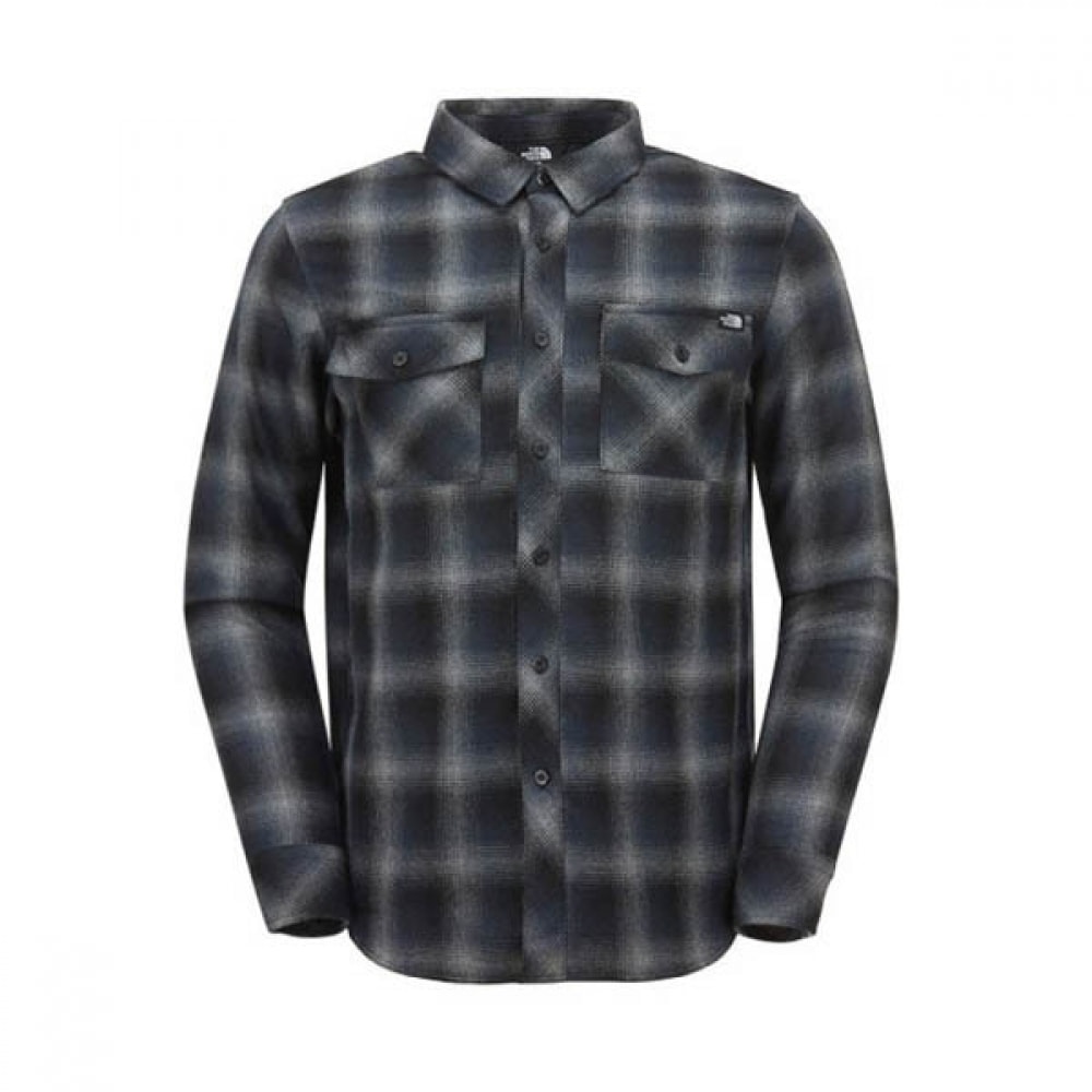 ノースフェイスメンズテックウールシャツ SP RNI8LK50A-BLK