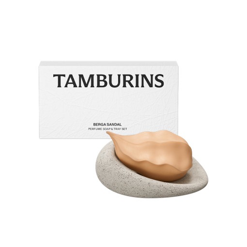 パフューム ソープ 弱酸性香水石鹸 バーガサンダルトレイセット/石鹸115g+トレイ140*100*5mm