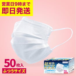<24時間限定タイムセール⏰30日11時まで💨>【国内発送/即纳】 50枚入り マスク プリーツマスク 大人用 超爽快マスク 使い捨てマスク 高密度 ウイルス 花粉症対策 立体マスク ホワイト