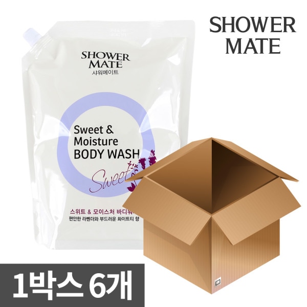 エギョン シャワーメイト スイート ボディウォッシュ 詰め替え 1箱 6個