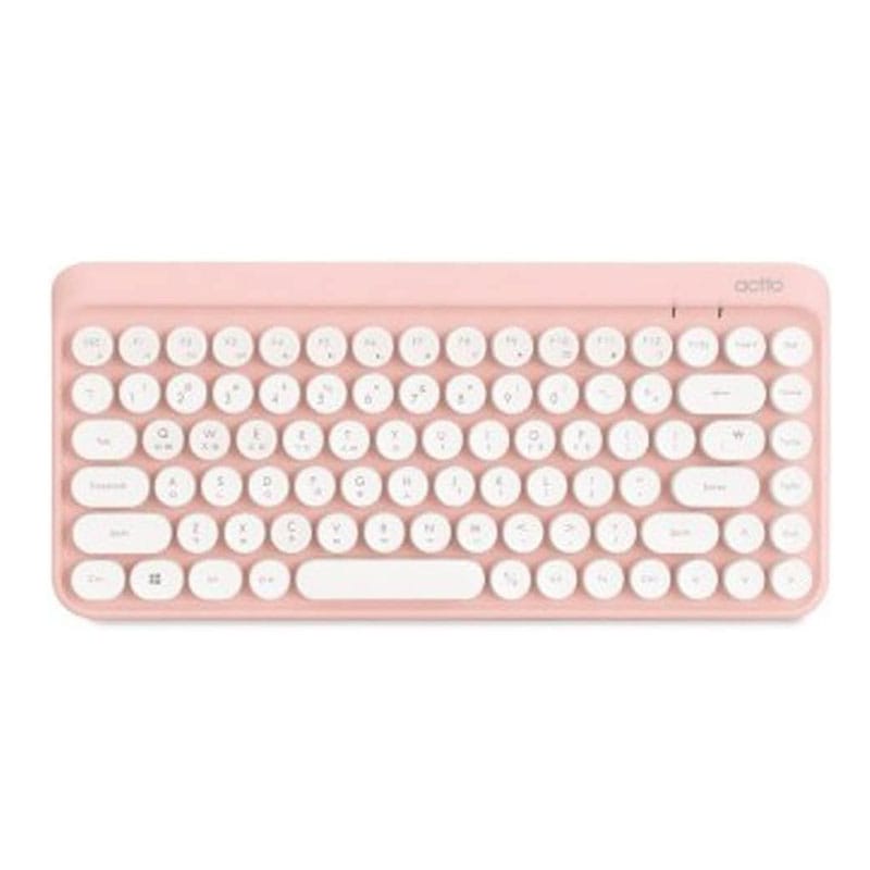 ミニワイヤレスキーボードBTK-01デザインピンク 5,732円