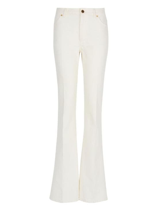 BALMAIN Women Denim Pants GF1MI070DG14 0FC