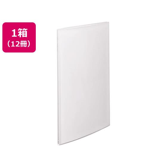 リクエスト 透明クリヤーブック A2 20ポケット クリヤー 12冊 リヒトラブ G3117-1