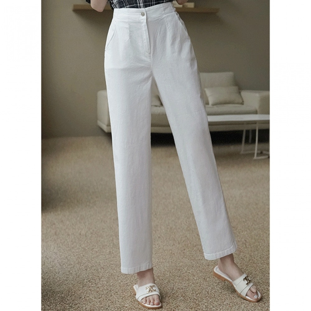 クリック＆ファニー クーリング感最高 スリムバギーパンツ[M,Lサイズ]