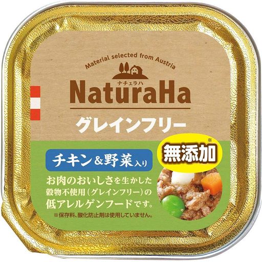 (まとめ買い)サンライズ ナチュラハ グレインフリー チキン&野菜入り 100G SNH-011 犬用 【×32】