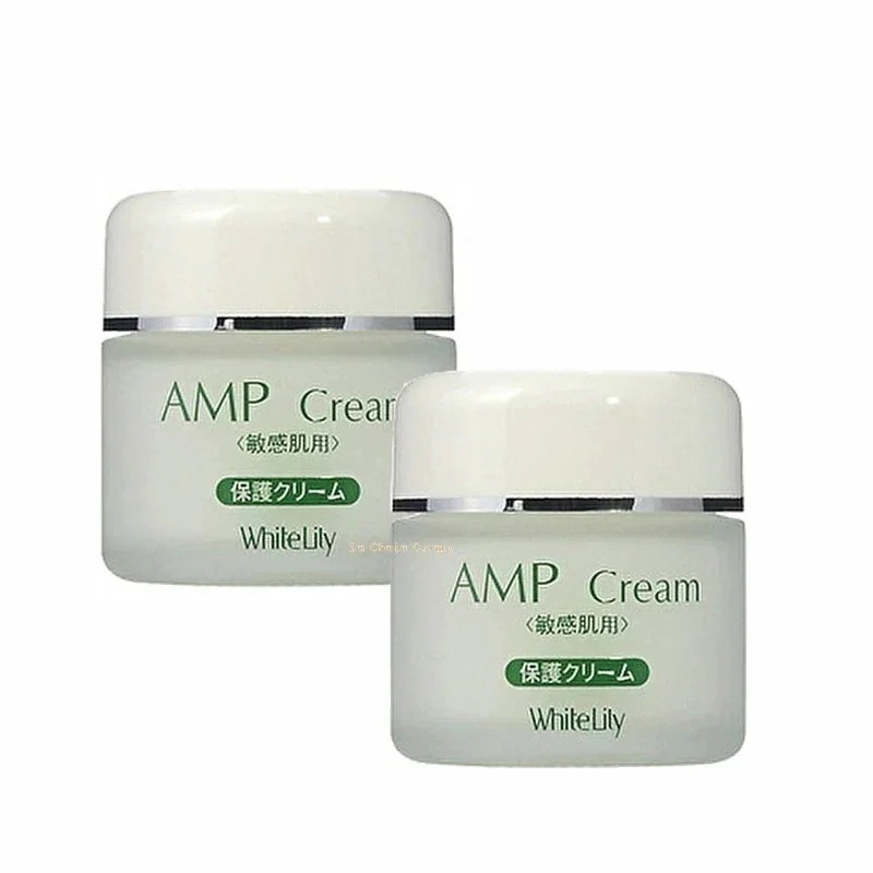 ホワイトリリー化粧品 AMPクリーム 40g 2個 保湿