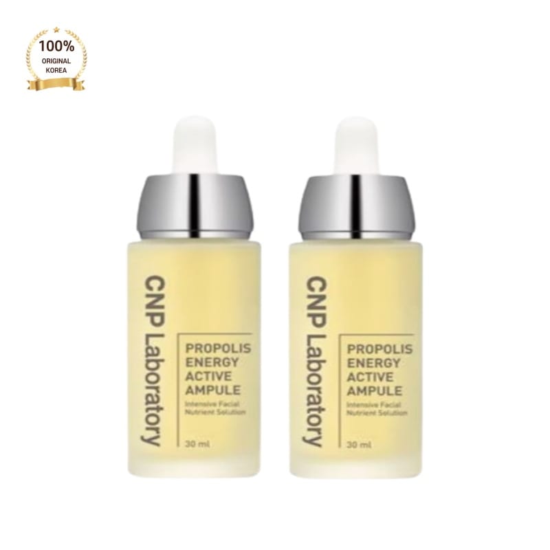 [正品]cn* チャアンド*ク アンプル 30ml+30ml 1+1 プロポリス ハチミツ 光湿 保湿 しっとりまとまり 健康な肌