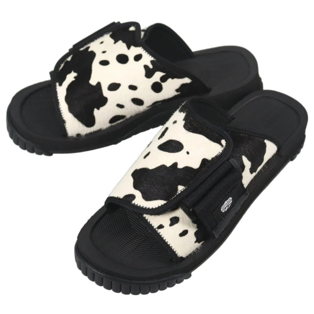 スニーカー サンダル エックスパッカー カウヘアー X-PACKER COWHAIR ホルスタイン SK-153 01C【GIOH】