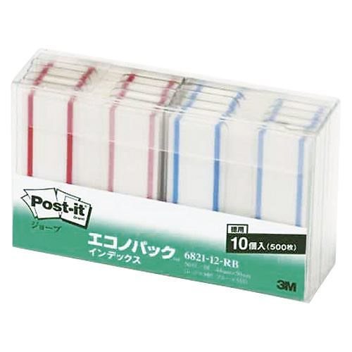（まとめ買い）ポストイット ジョーブエコノパックTM 6821-12-RB 00023913 [x3]