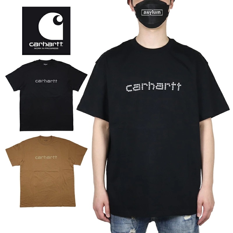 カーハート WIP Tシャツ CARHARTT WIP 半袖Tシャツ トップス メンズ レディース ブランド 大きいサイズ おしゃれ 黒