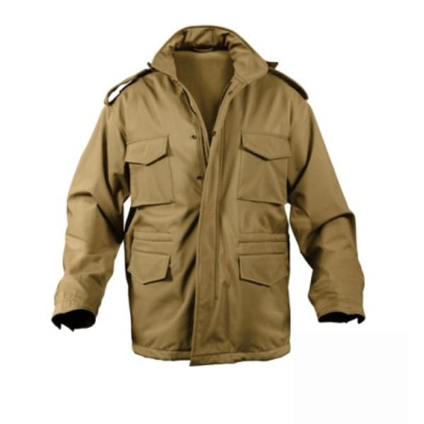 ROTHCO（ロスコ） ソフトシェルタクティカル M65フィールドジャケット ROGT140980 コヨーテ ブラウン L
