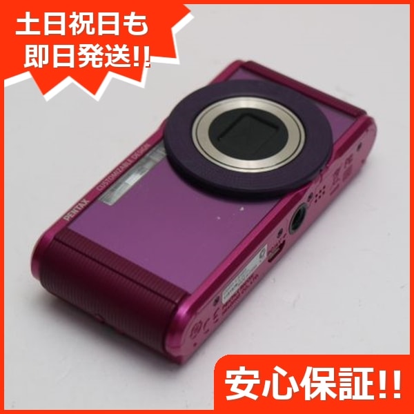 美品 Optio LS465 ルビーピンク デジカメ PENTAX 113