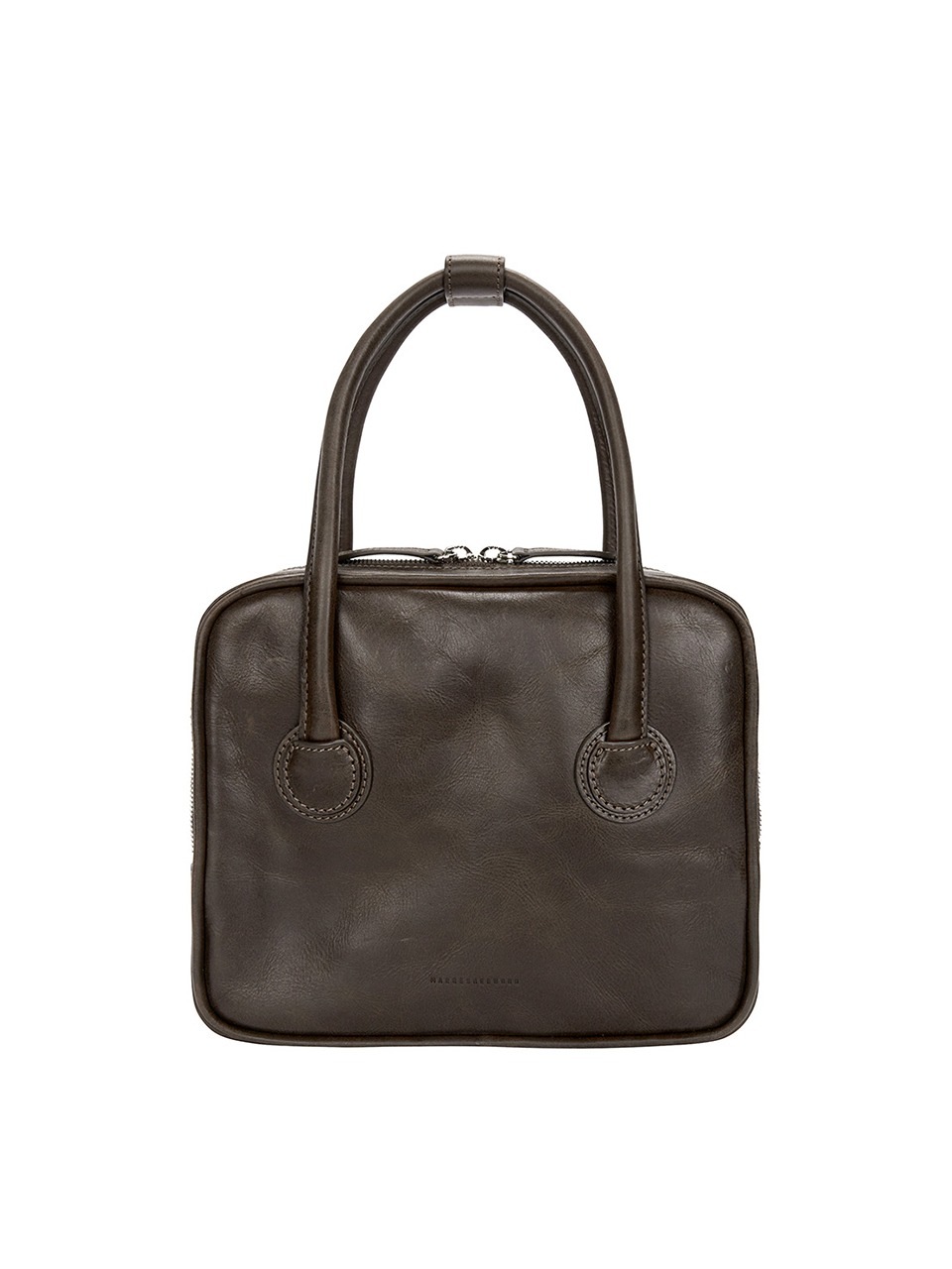 【MARGESHERWOOD】 PIPING SLIM TOTE : WASHED BROWN PULL UP 26,862円