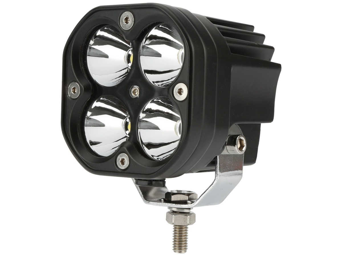LED 作業灯 40W ワークライト スポットライト 防水IP67 オフ