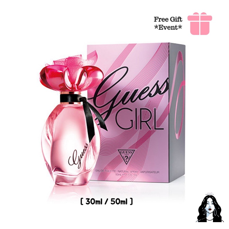 ゲスガール EDT 30ml/ 50ml マリリン モンロー モチーフ/セクシーで清純な感じ/フローラル フルーティー系 香水/ふり向く香り