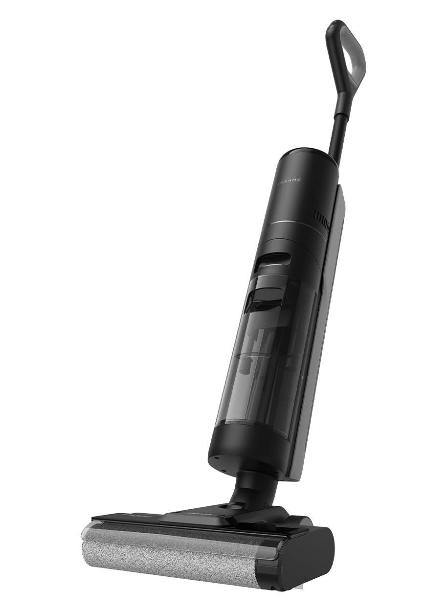 Dreame (ドリーミー) H12S 水拭き掃除機 吸引＆水拭き2in1 ブラシ自動洗浄と温風乾燥 除菌 壁際まで届くブラシ設計 16000Pa強力吸引 35分間連続稼働 インテリジェントな汚れ検知