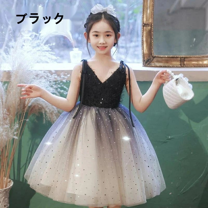 子供ドレス 女の子 ピアノ 発表会 子ども ショートドレス キッズ ワンピース お姫様 プリンセスドレス 結婚式 七五三 レースドレス ワンピース 子供 ドレス フォーマル ジュニア c-lifu-1