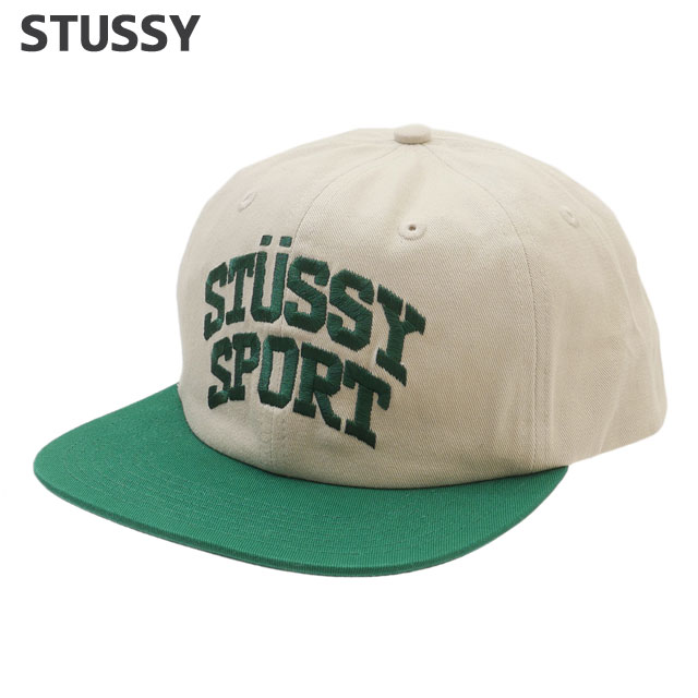 ステューシー STUSSY STUSSY SPORT CAP スケート ストリート エイトボール ストックロゴ ストゥーシー スチューシー 265-001884-010