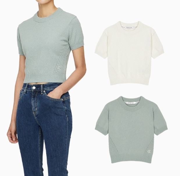 Womens Cropped Knit(J224353)