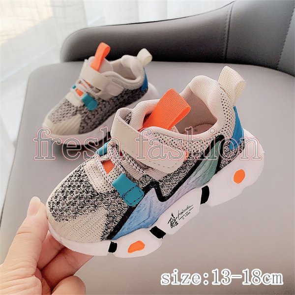 スニーカー キッズ 16 おしゃれ ベビー シューズ マジックテープ 国内配送 メッシュ 夏 女の子 男の子