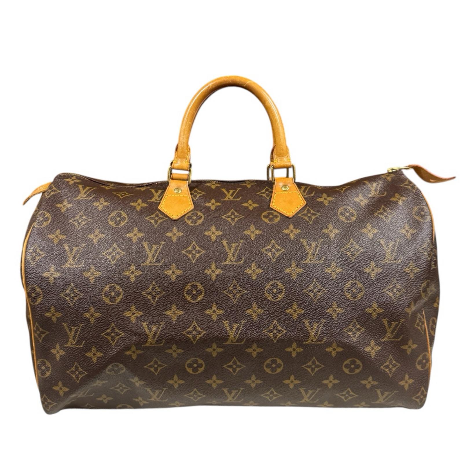 ルイヴィトン スピーディ40 モノグラム ハンドバッグ モノグラムキャンバス M41522 ブラウン LOUIS VUITTON 中古