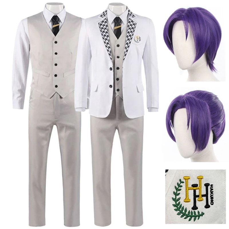 【即納】最安値挑戦 男女兼 贈り物 祝日 ハロウィン仮装 スーツ 制服 凪誠士郎 白宝高校 波風高校 一難高校 コスプレ衣装 潔世一 蜂楽廻 ウィッグ 御影玲王 ブルーロック Blue＆Lock