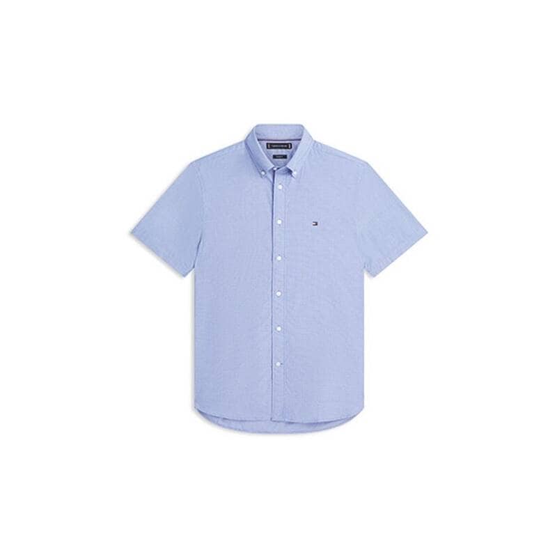 Tommy Hilfiger TOMMY HILFIGER Regular fit 플렉스 포플린 하운드투스 셔츠 (T12G3WSH150MT10MS) T12G3WSH150MT10MS 186