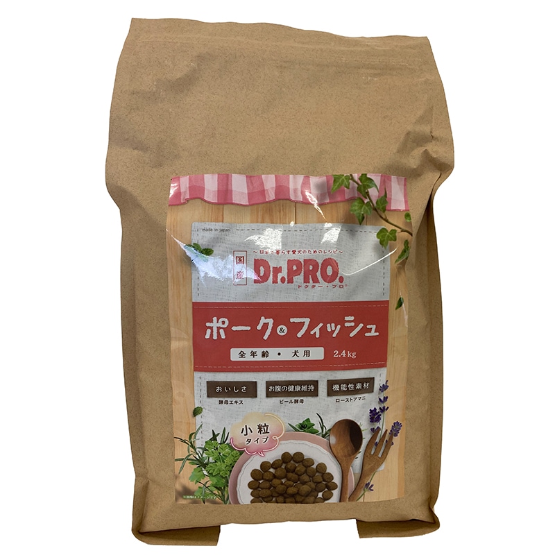 Dr.PRO　ポーク＆フィッシュ　2.4kg 4,662円