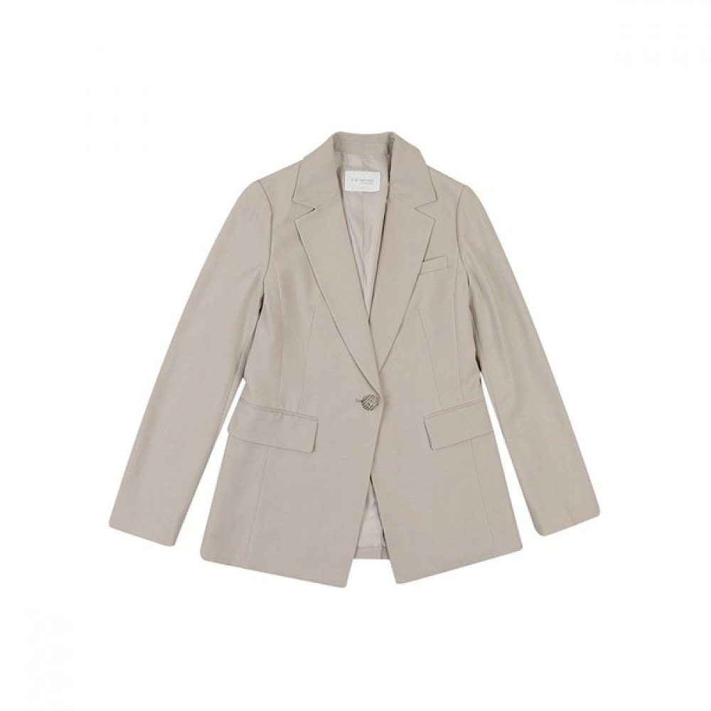 (ミスセンス) ワンボタンデザインシンプルジャケット_MB32JKM104Z