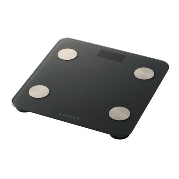 HCS-BTFS01BK ブラック エクリア 体重計 体組成計 ヘルスメーター Bluetooth スマホ連動 専用アプリECLEAR Plus メーカー直送