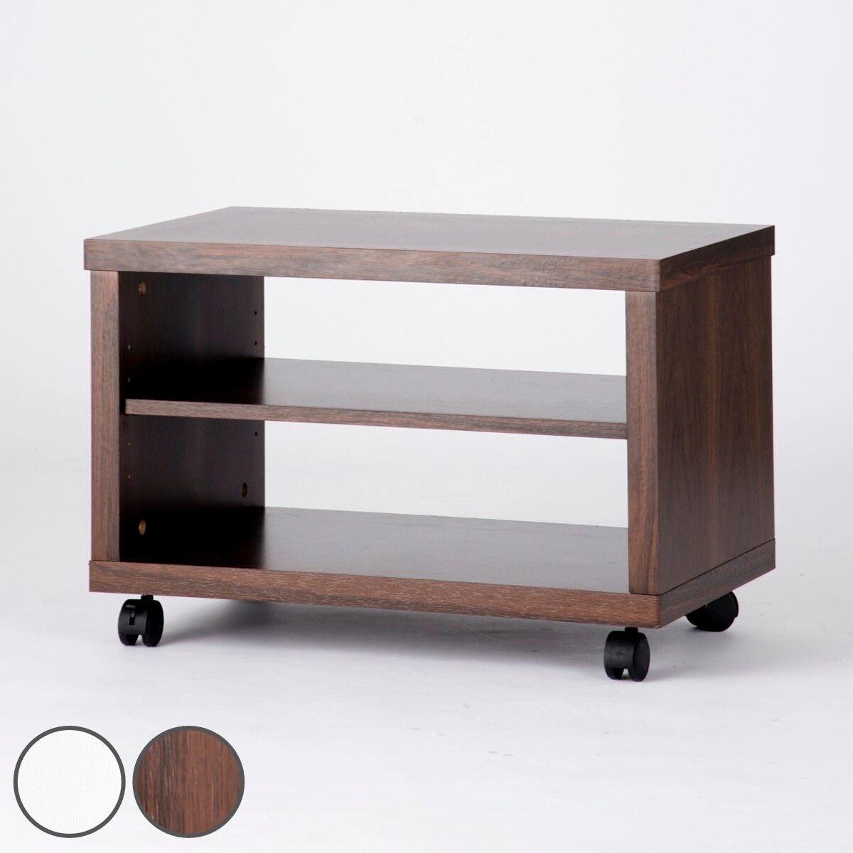 テレビ台 シンプルデザイン 26V型対応 幅60cm テレビボード TV台 TVラック TVボード テレビラック AVボード AVラック AV収納 リビング収納 収納棚 キャスター付き ホワイト