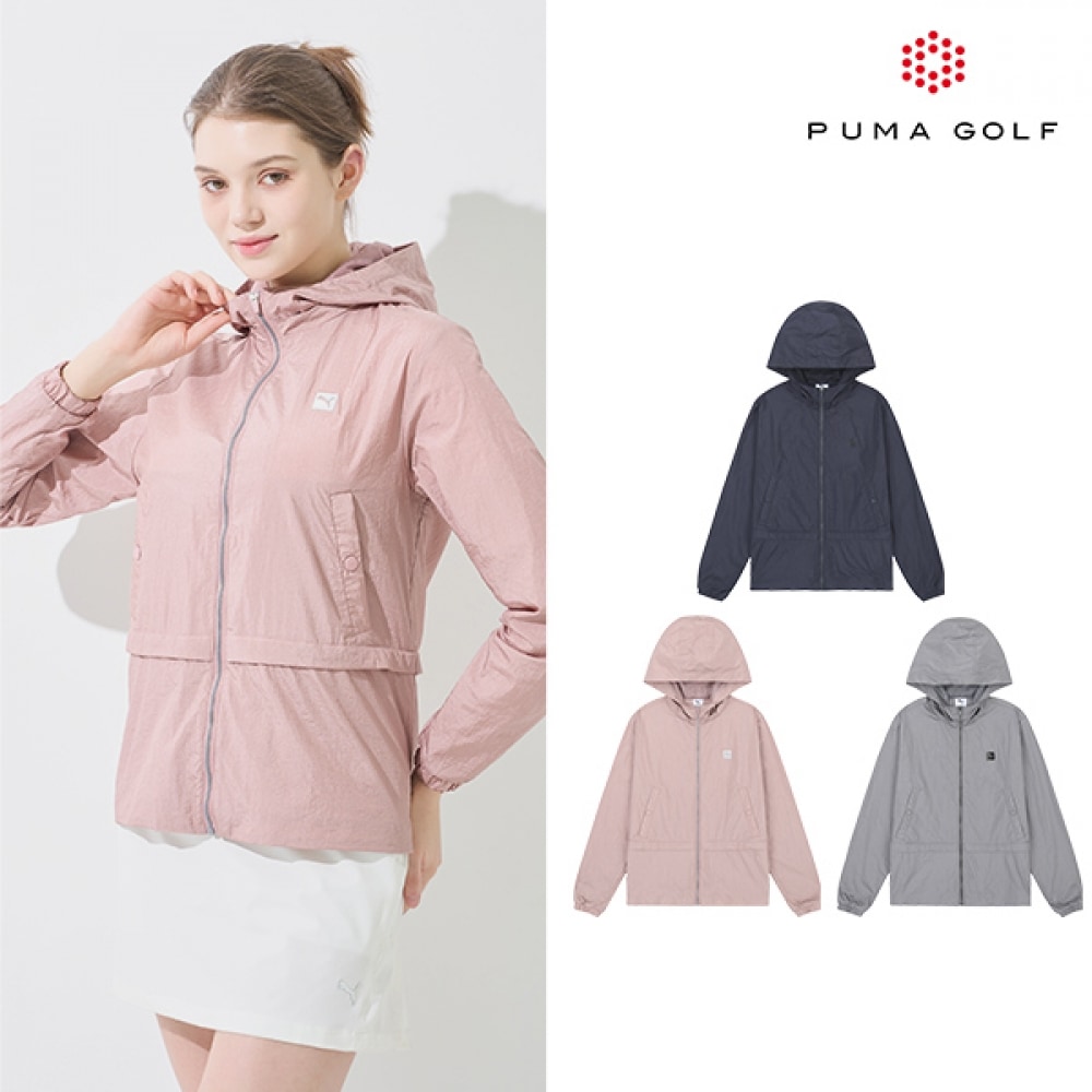 [プーマゴルフ] レディースエアメッシュネックウインドブレーカー3色チョイス1