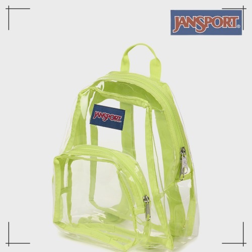 JANSPORT公式 リュック Clear mini pack CITRON LIME