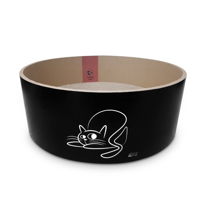 TF005ヒーリングタイム猫寸断円形スクレチョ/韓国配送/ペット用品