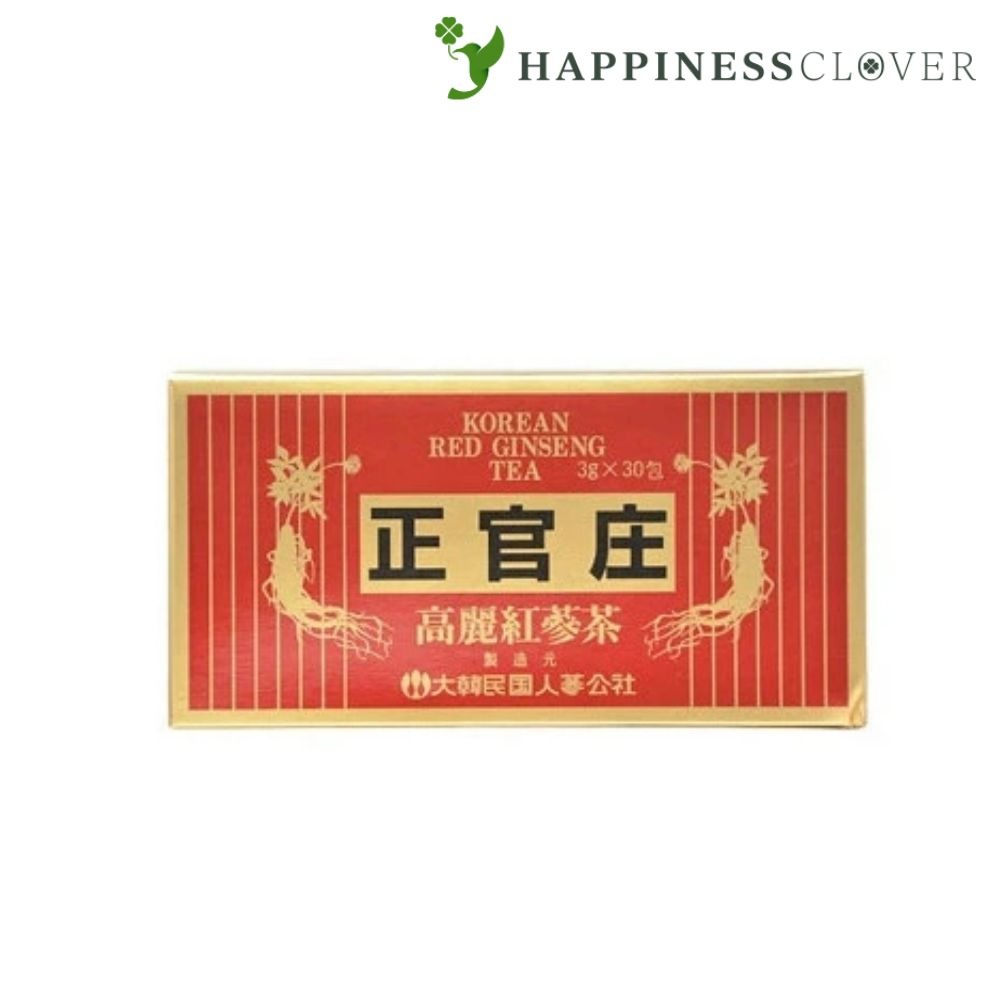正官庄 高麗紅蔘茶 コウライコウジンチャ 3g × 30包 高麗人参 健康茶 サポニン コウサン