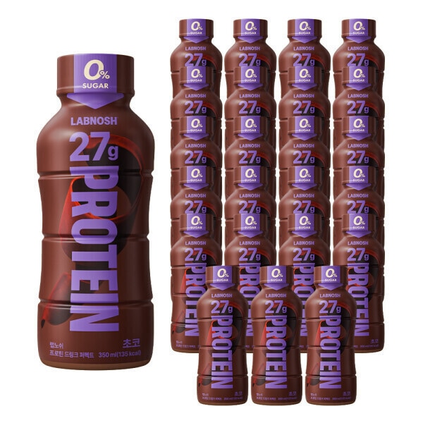 ラップノッシュ プロテインドリンク パーフェクトチョコ 350ml（24本入り）(贈呈品なくなり次第贈呈終了)
