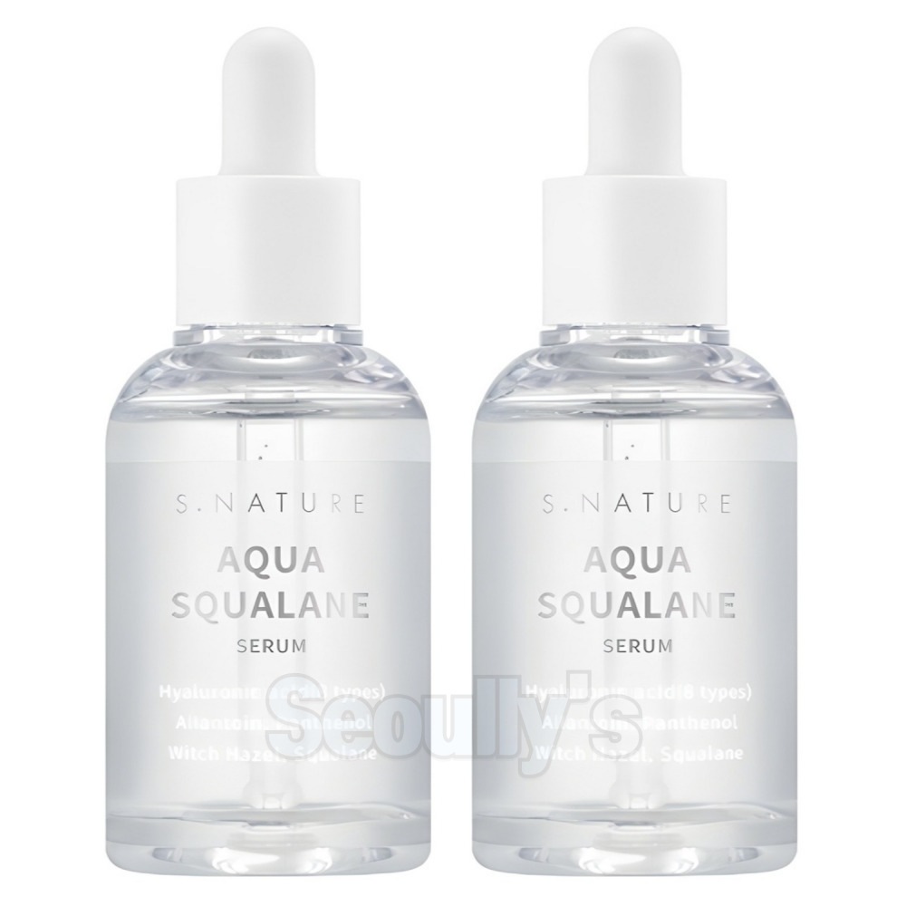アクアスクワランセラム 美容液, 50ml 2ea
