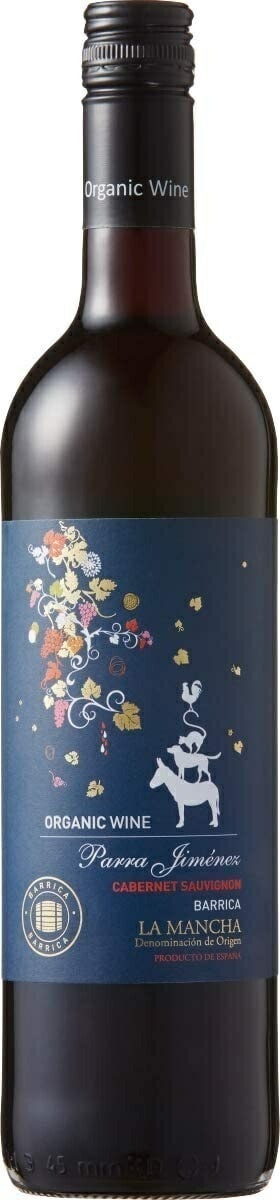 【送料無料】パラヒメネス カベルネソーヴィニヨン 樽熟成 ［オーガニック］ 750ml12本【北海道東北四国九州沖縄県は別途送料がかかります】