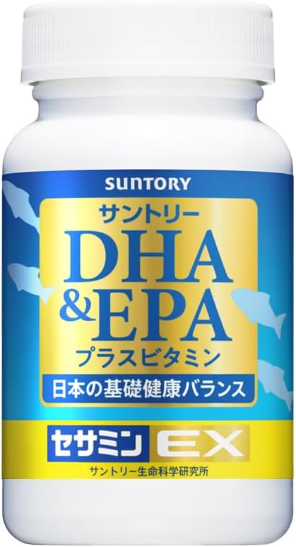 サントリー DHA&EPA＋セサミンEX オメガ3脂肪酸 DHA EPA サプリ 120粒入/約30日