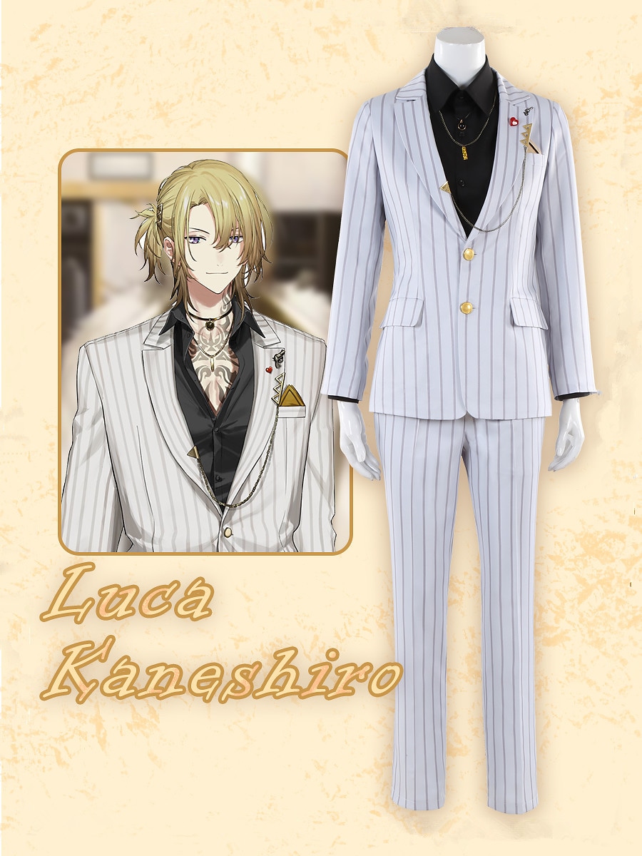 VTuber バーチャルライバー にじさんじ ルカカネシロ コスチューム コスプレ衣装