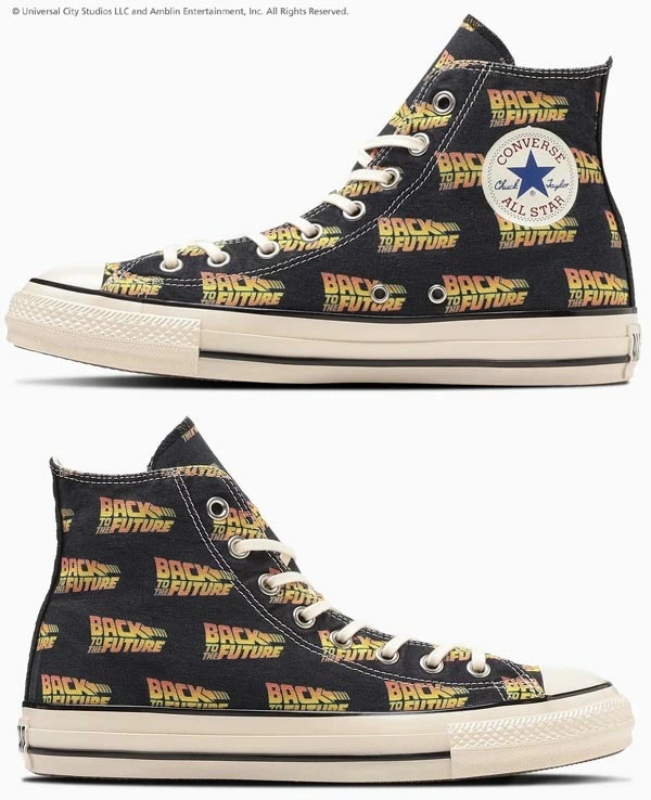オールスター US LG HI / BACK TO THE FUTURE ブラック 31312620 スニーカー