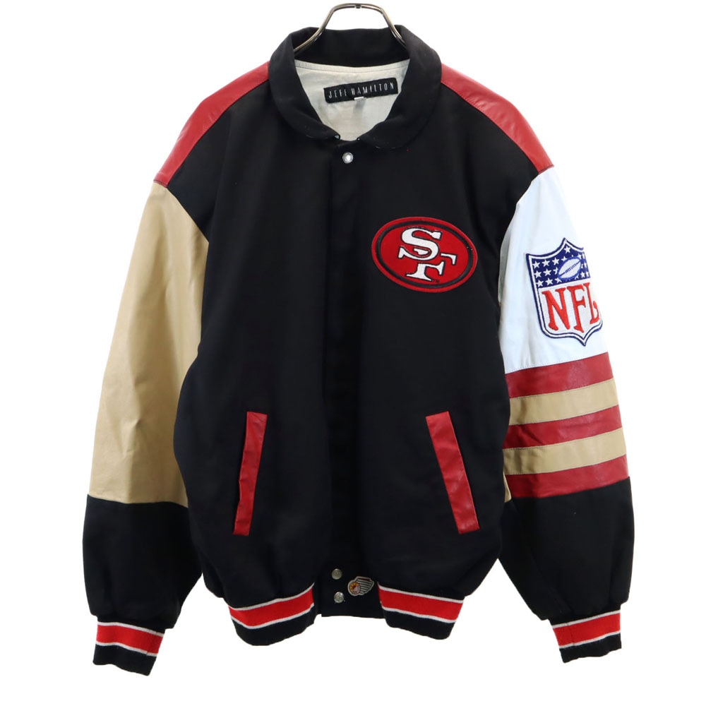 ジェフハミルトン スタジャン L ブラック Jeff Hamilton メンズ