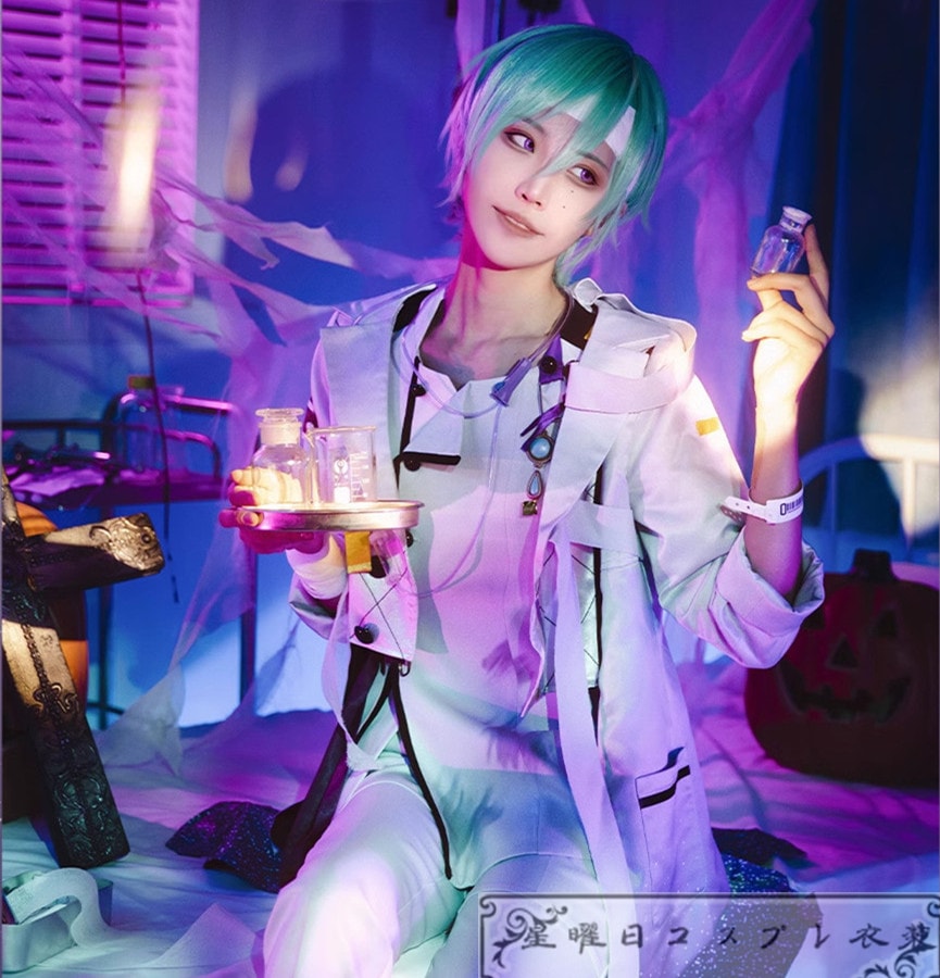 ES あんさんぶるスターズ あんスタ！ ALKALOID 明ける夜＊ホリスティックハロウィン 風早巽 白鳥藍良 天城一彩 礼瀬マヨイ コスプレ衣装 コスチューム ハロウィン 变装服 仮装