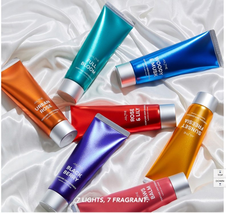 韓国化粧品パフュームヘアエッセンス80ml 五種