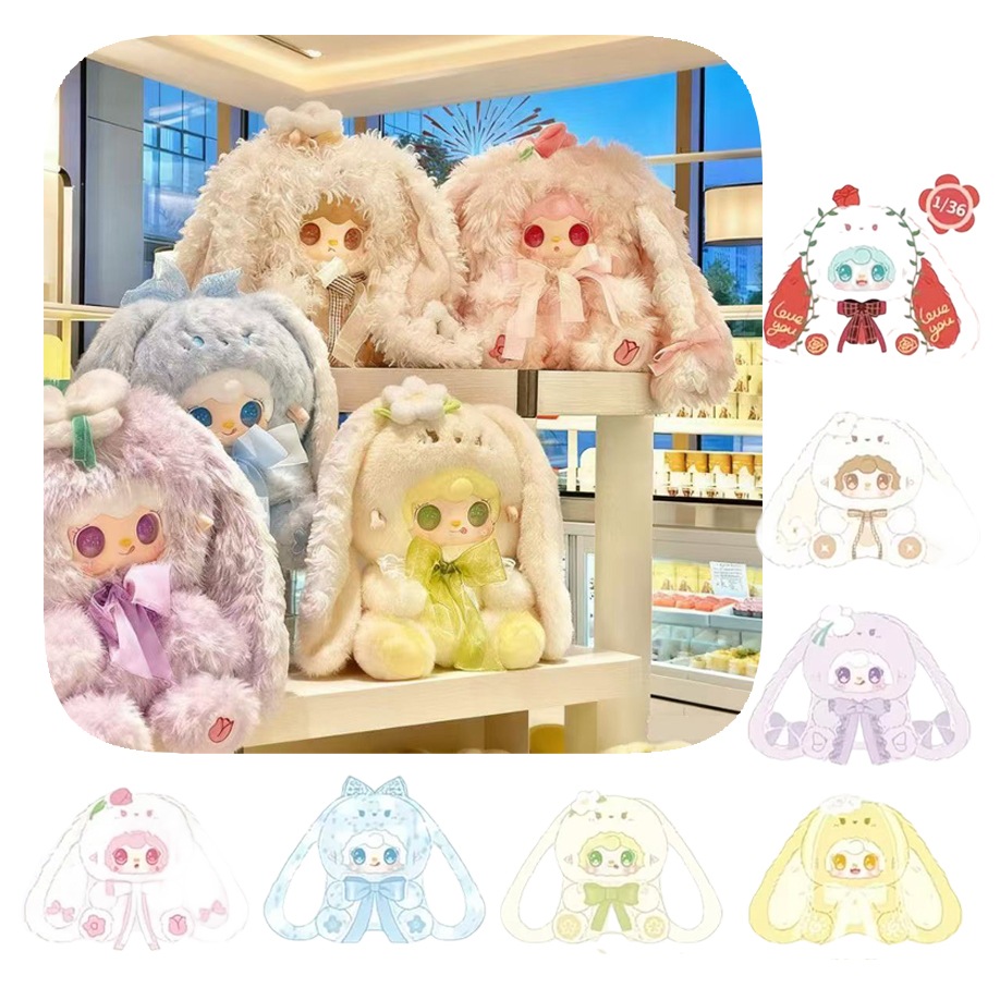 【公式正規品】話題沸騰！Yooki 400% ラビットメイキングフィギュアブラインドボックスSNSで大人気のかわいい癒しグッズ女の子への誕生日プレゼントに最適