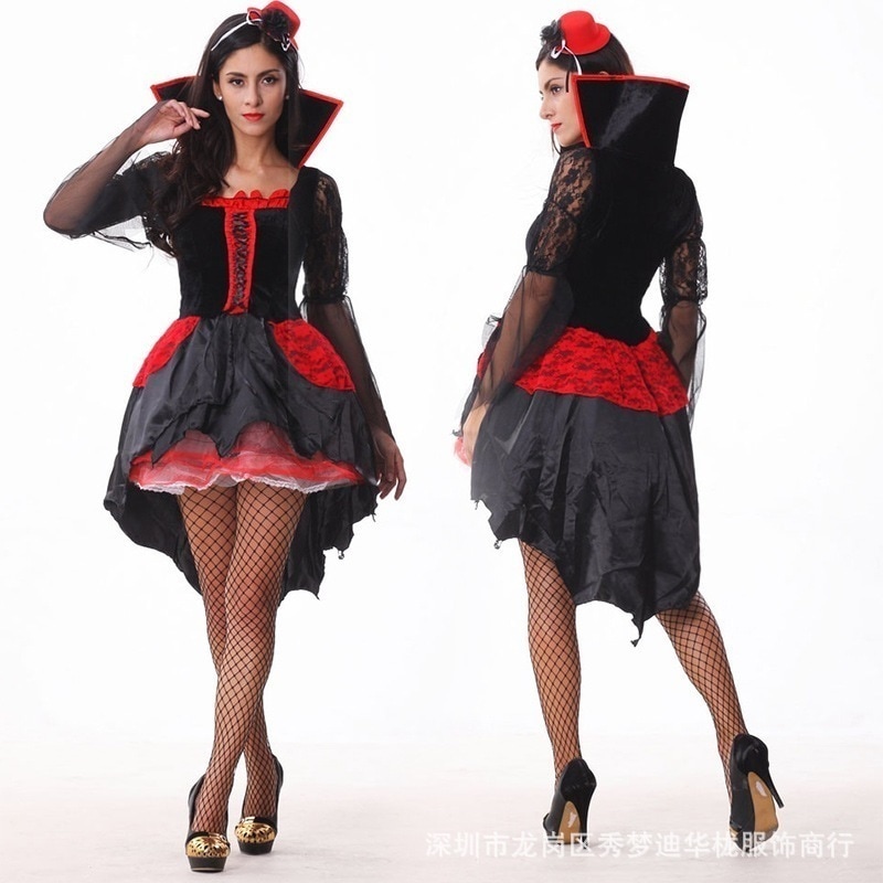 ハロウィン衣装魔女衣装ヴァンパイア衣装制服パーティー衣装ゴシッククイーン衣装悪魔衣装