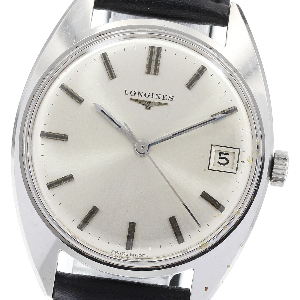 ロンジン LONGINES デイト cal.285 ヴィンテージ 手巻き メンズ _930771【中古】