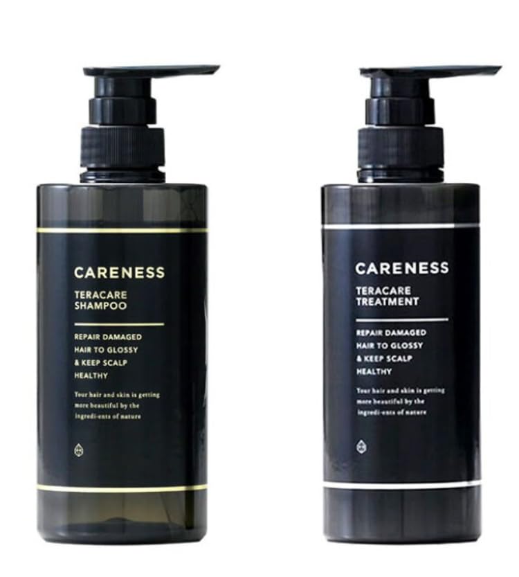 CARENESS テラケアシャンプー500mlトリートメント400g Qoo10] ケアネス テラケア シャンプー500ml トリート